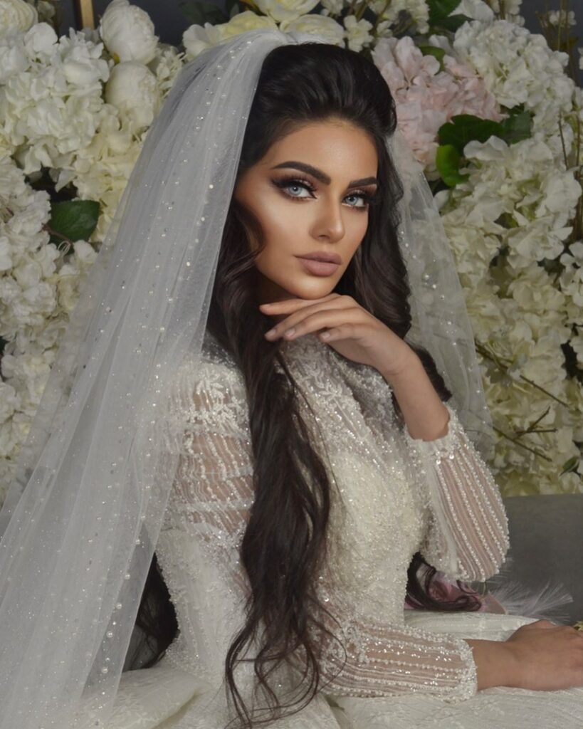 مكياج عرايس بالرياض بأسلوب مها الغنام