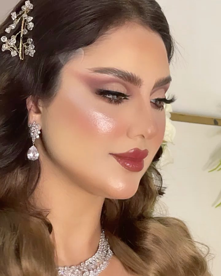 مكياج عرايس بالرياض بأسلوب مها الغنام